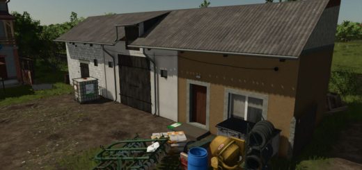 Outbuilding with garage v1.0