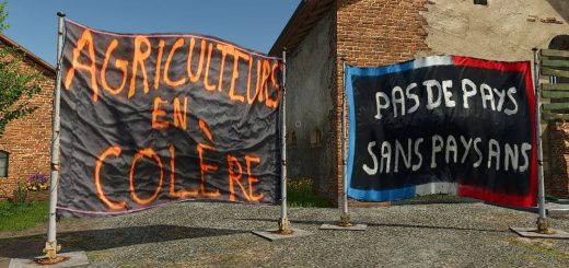 Placeable flag No. 1 agricultural event V1.0