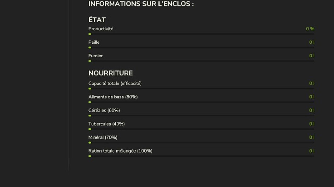 Realistic nutrition for your animal farms v1.0