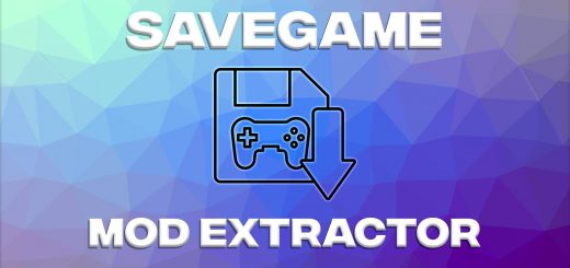 Savegame Mod Extractor v1.0