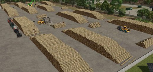 Sawmill Decoration Woodpiles v1.0
