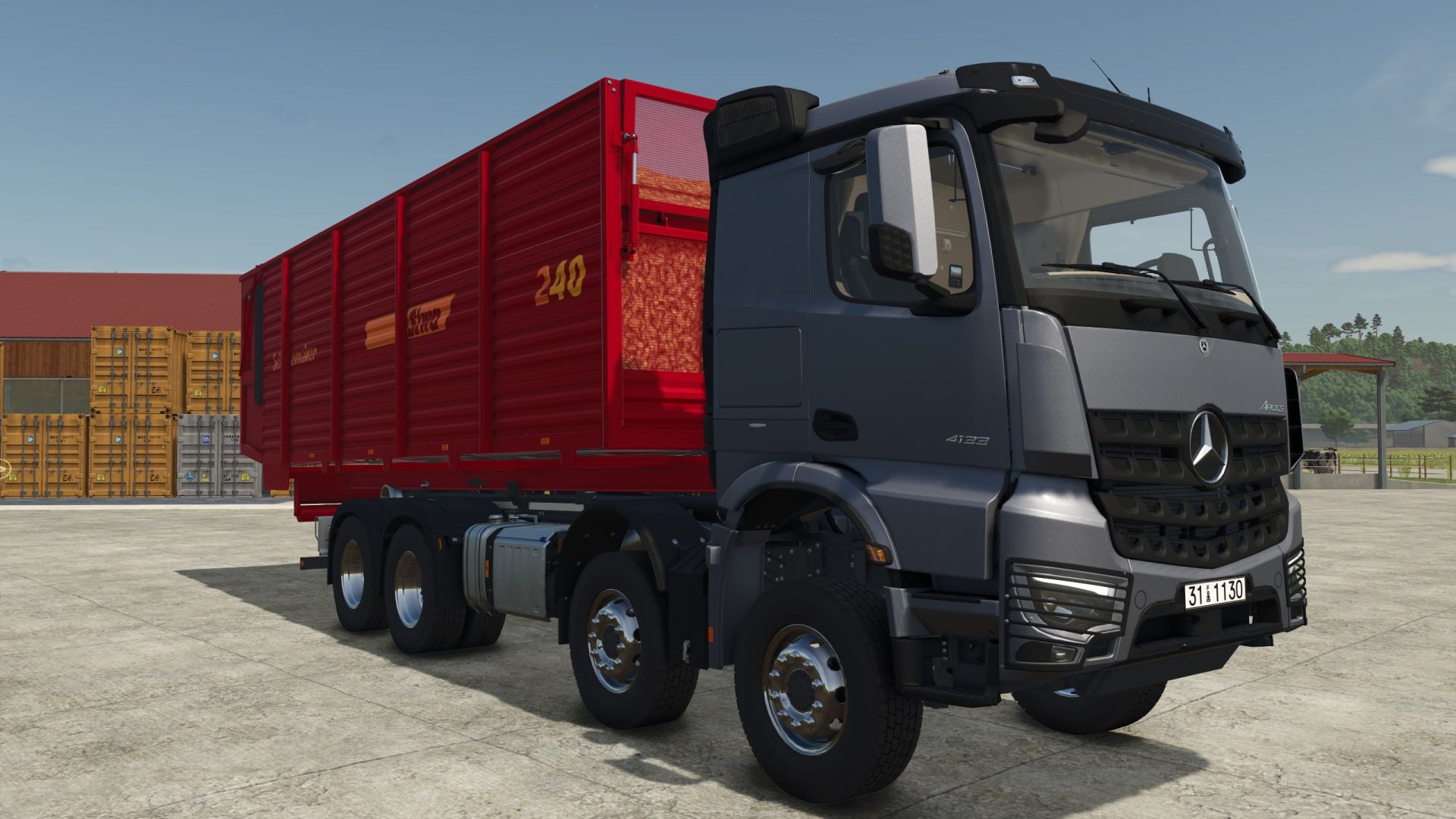 Schuitemaker Siwa 240 Hooklift Silage Container V1.0.0.1