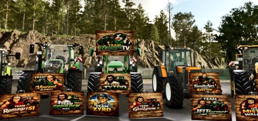 “Support your streamer” signs #1 v1.0