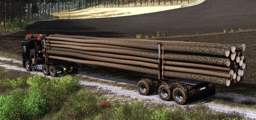 Truck Wood Trailers Pack V1.1
