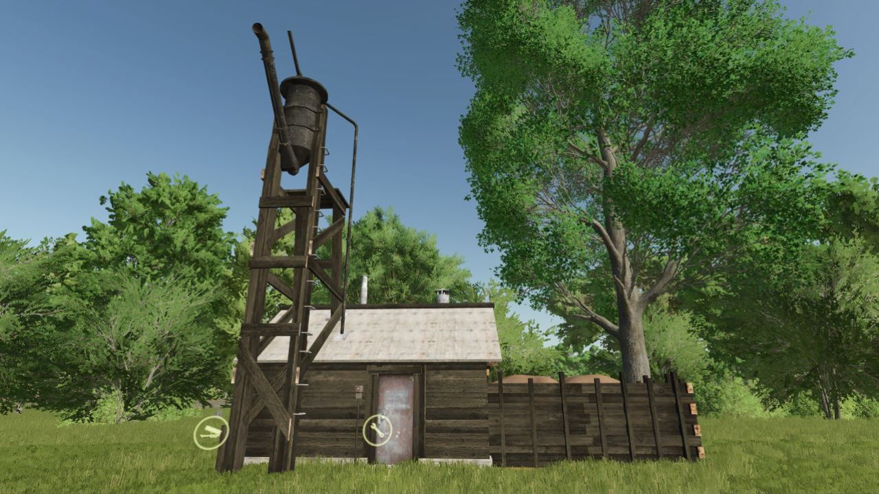 Wood chip and straw burner v1.0