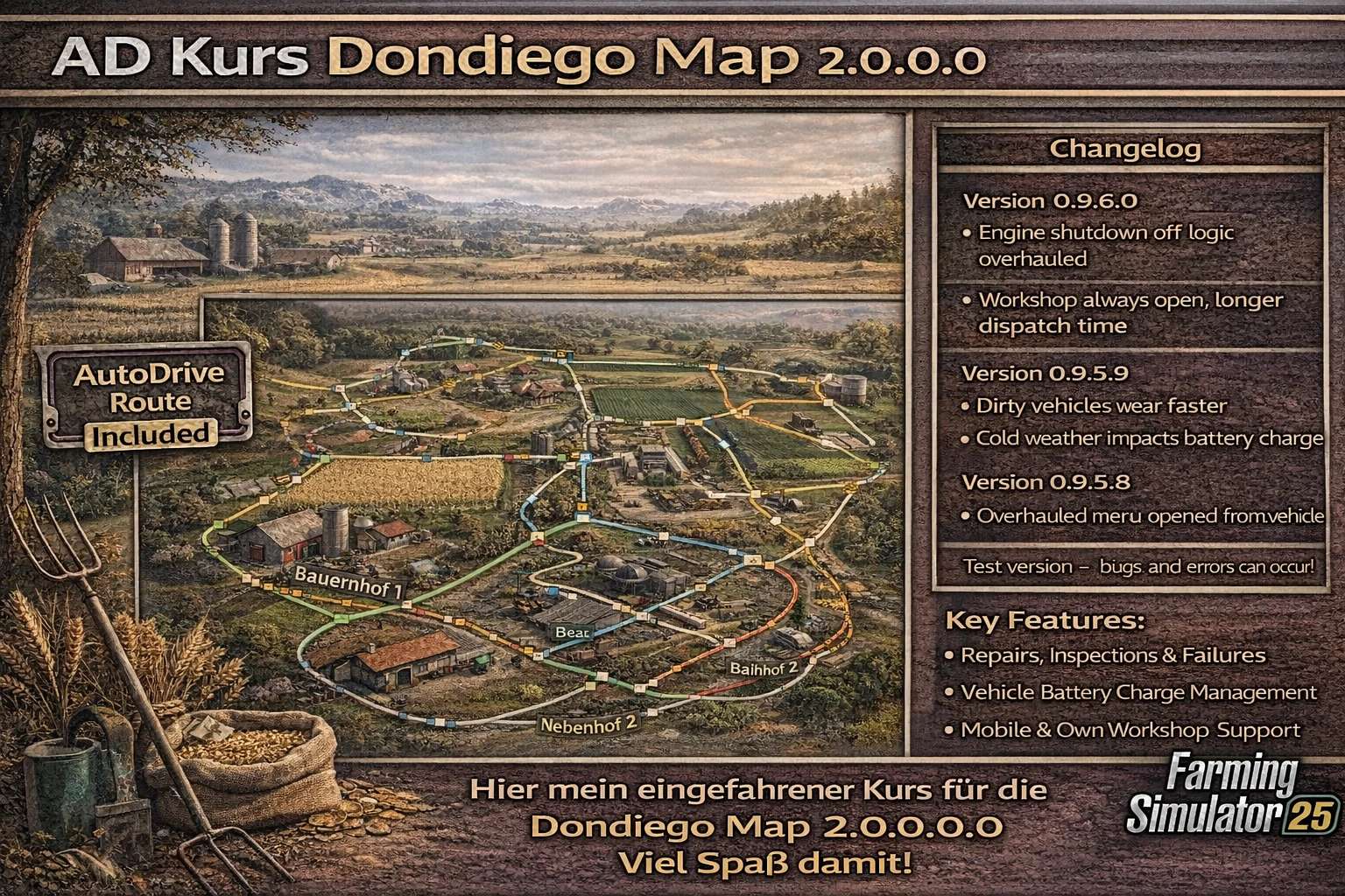 AD Dondiego Map Course v2.0