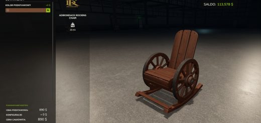 Adirondack Rocking Chair v1.0