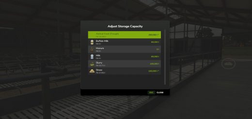 Adjust Storage Capacity BETA 3 v1.0