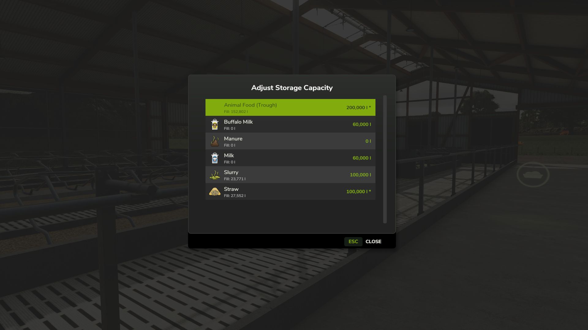 Adjust Storage Capacity v1.0