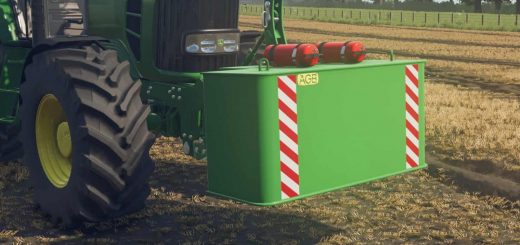 AGB 1200 Kg Weight v1.0