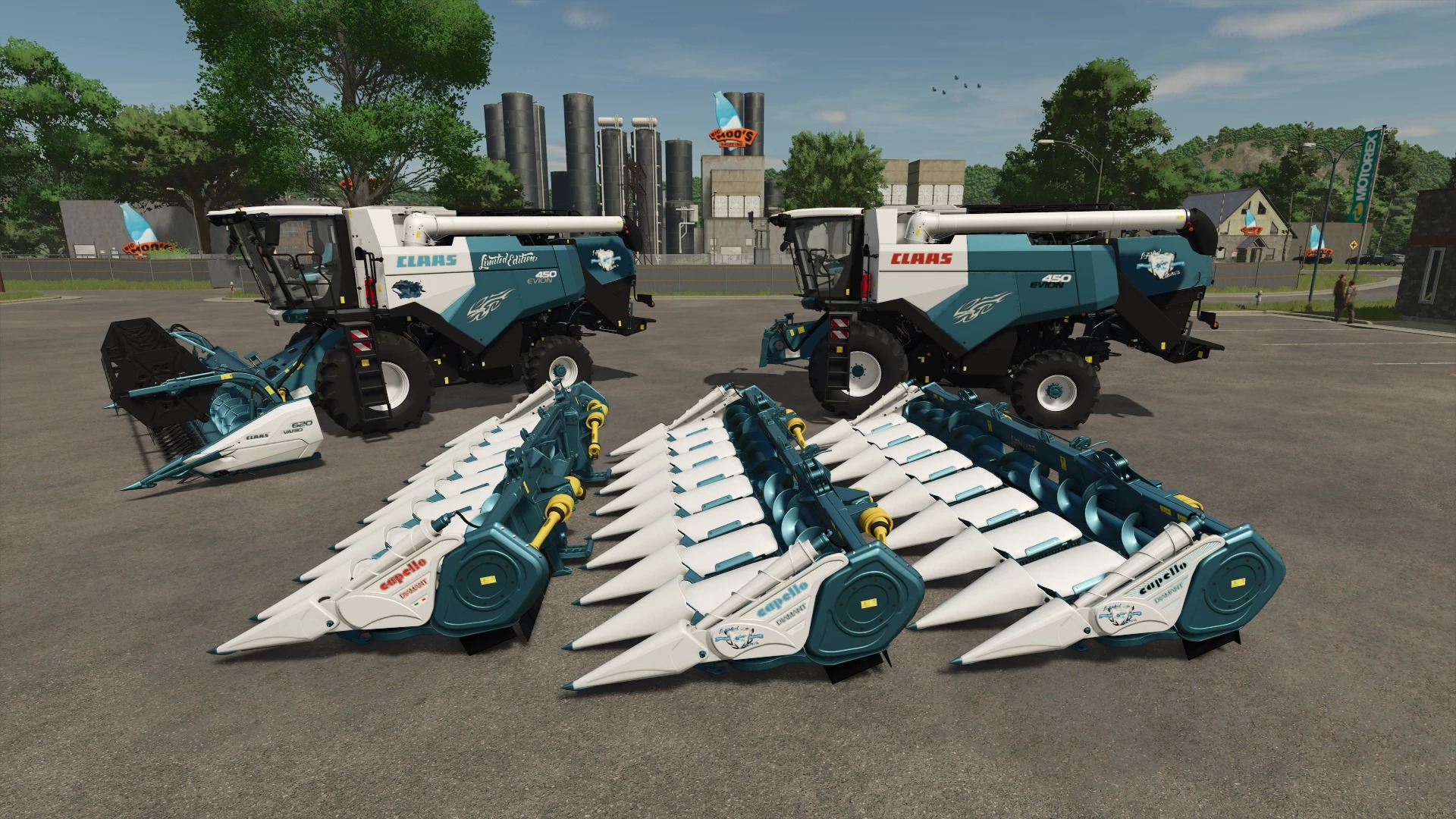 Claas Evion 450 Pack Limited Edition v1.0