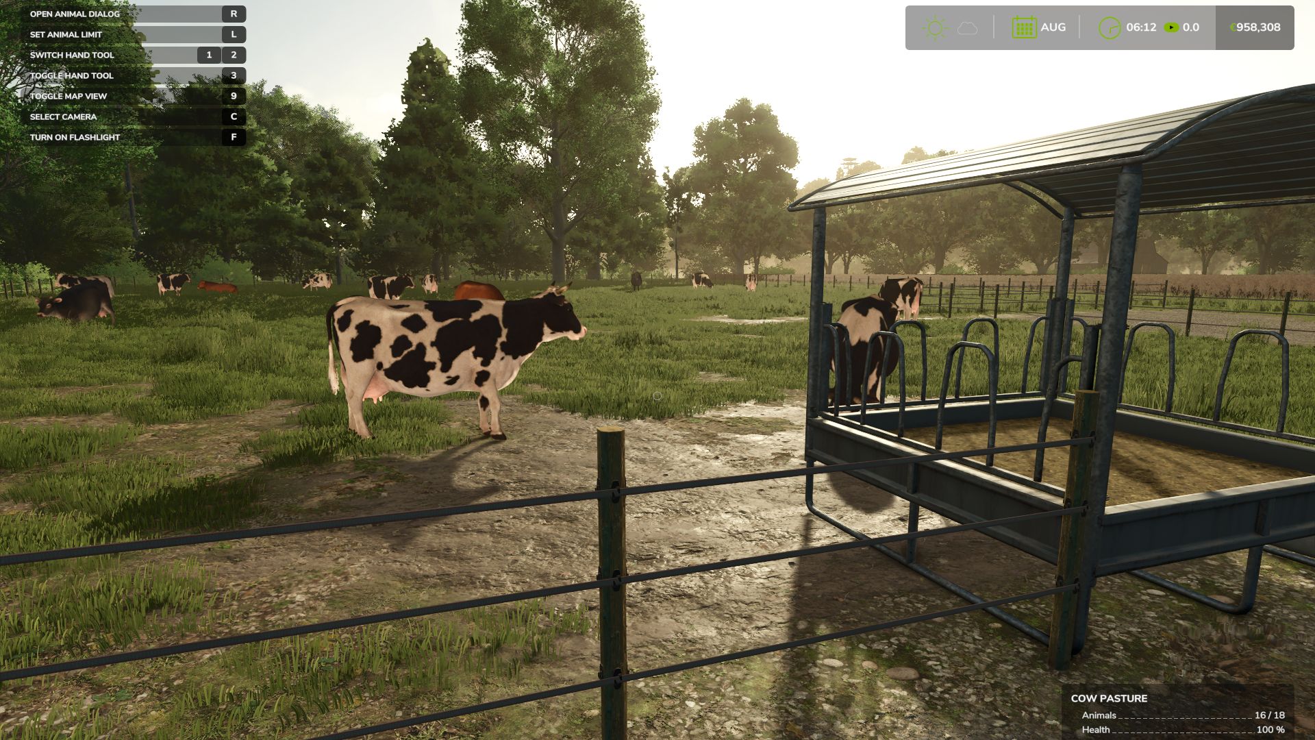 Control animal pen capacity v1.0