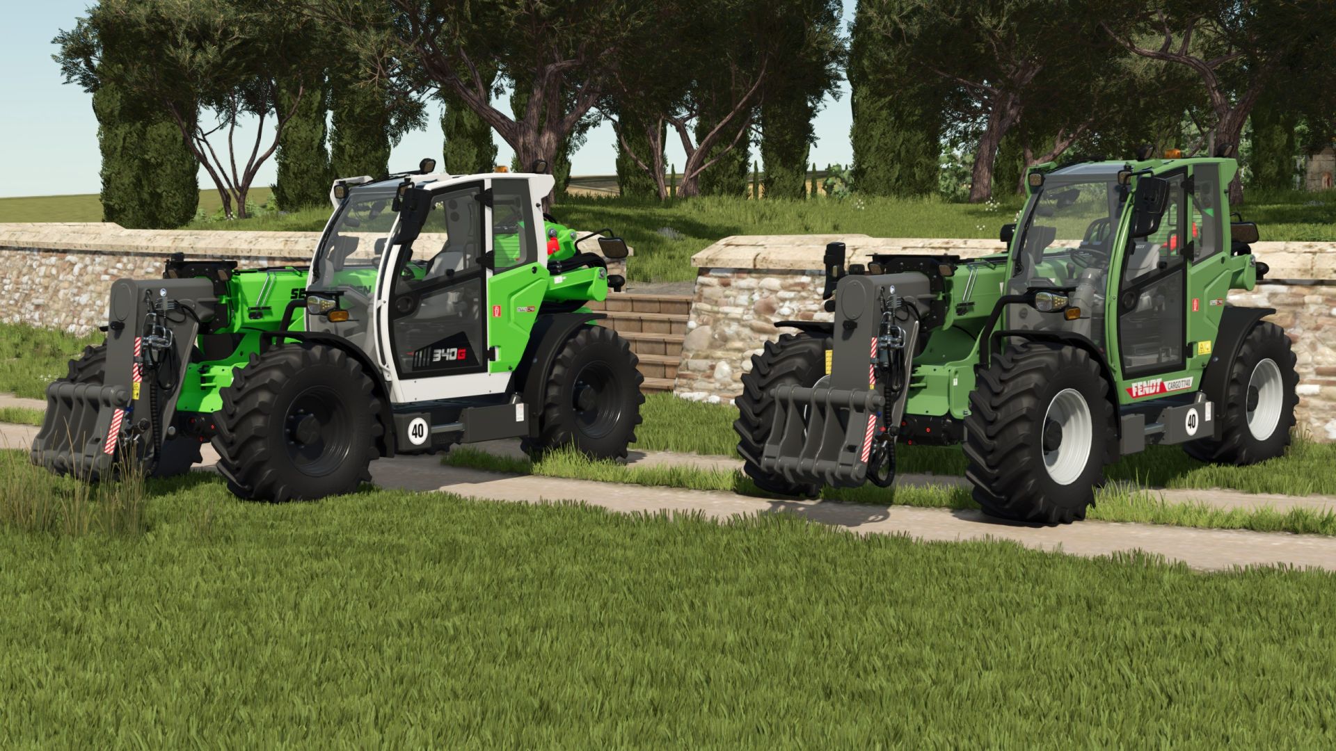 Fendt Cargo T740 / Sennebogen 340G v1.0