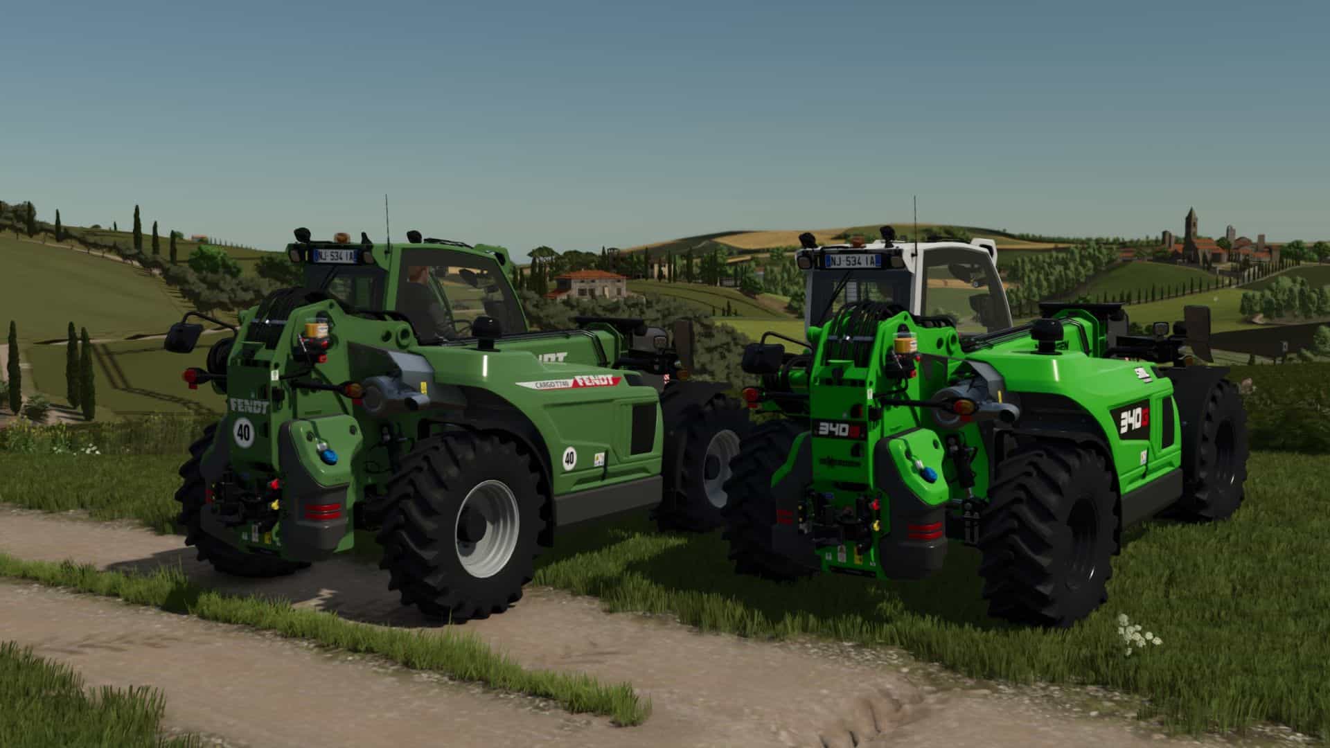 Fendt Cargo T740 / Sennebogen 340G v1.1