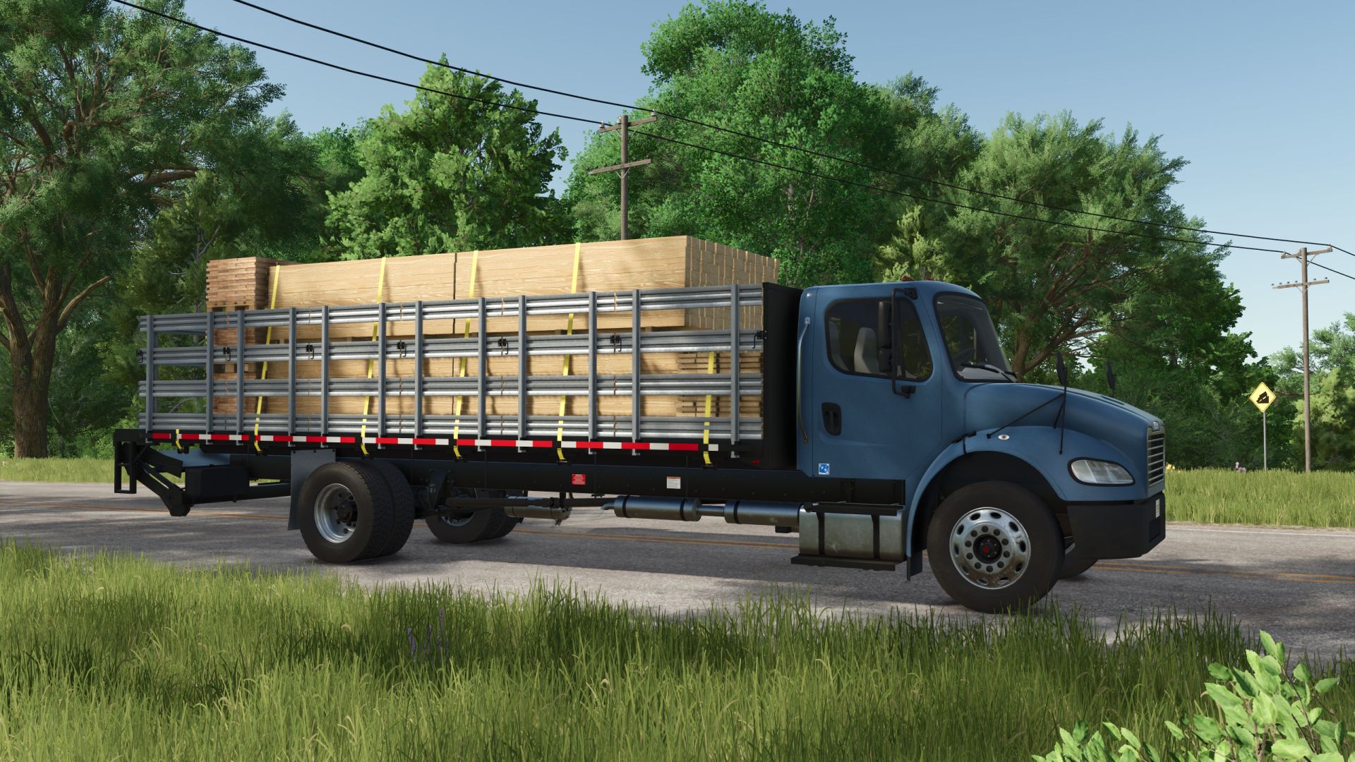 Freightliner M2 Stakebed (AutoLoad) v1.7.0.1