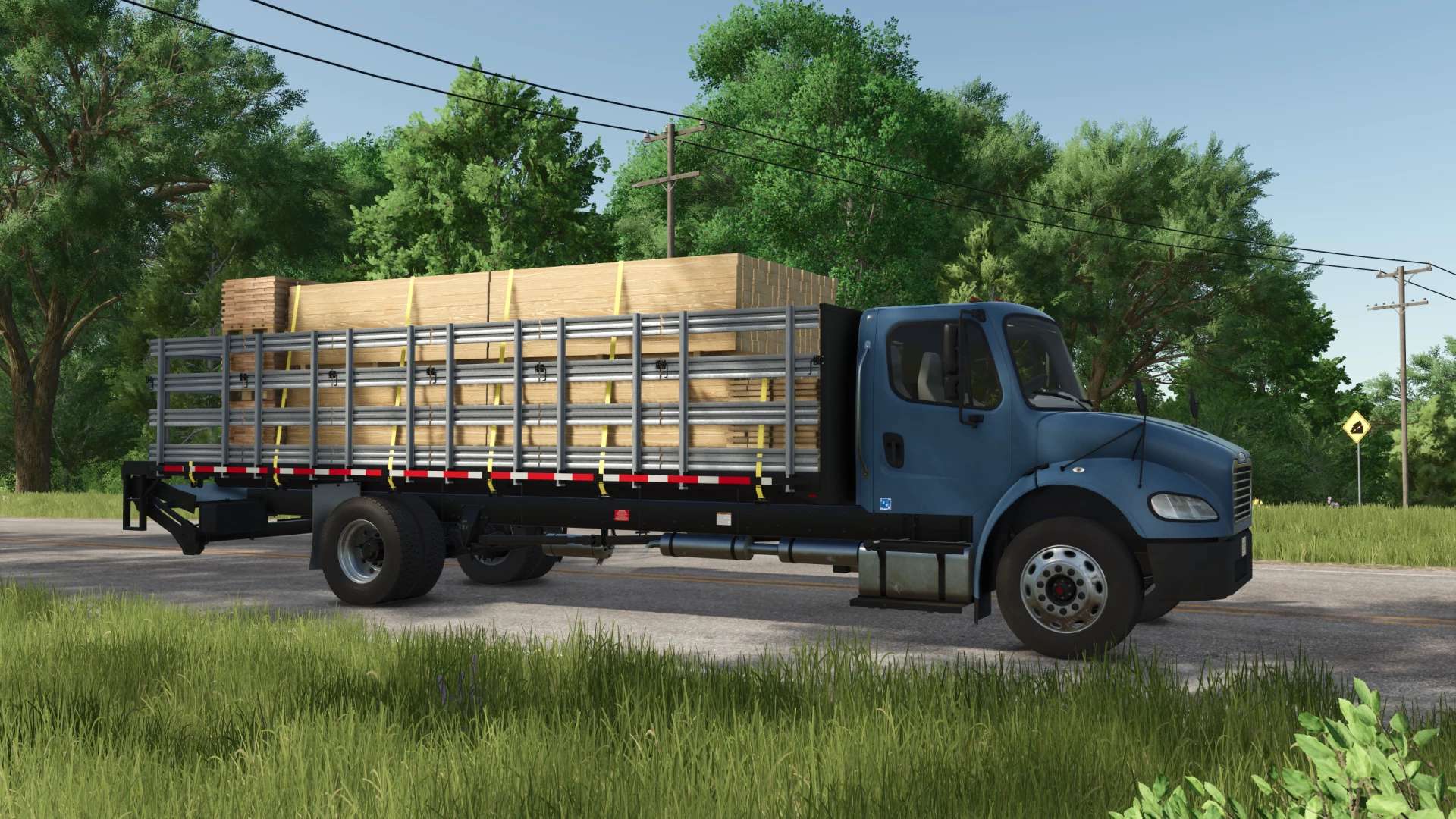 Freightliner M2 Stakebed v1.7