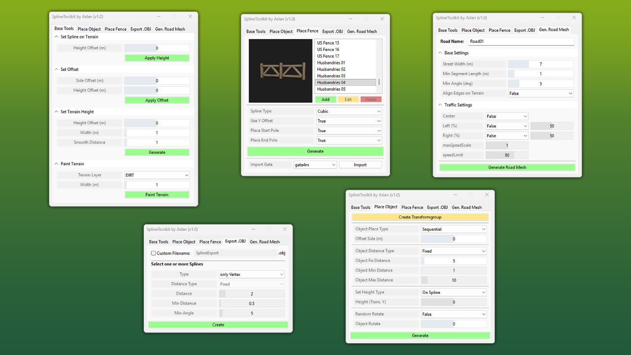 GE10 Script – SplineToolkit v1.0.1.0