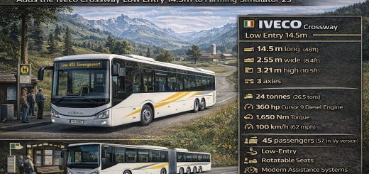 Iveco Crossway LE 14.5m v1.0