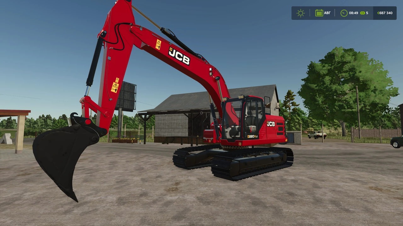 JCB 220X Excavator v 1.0.0.2