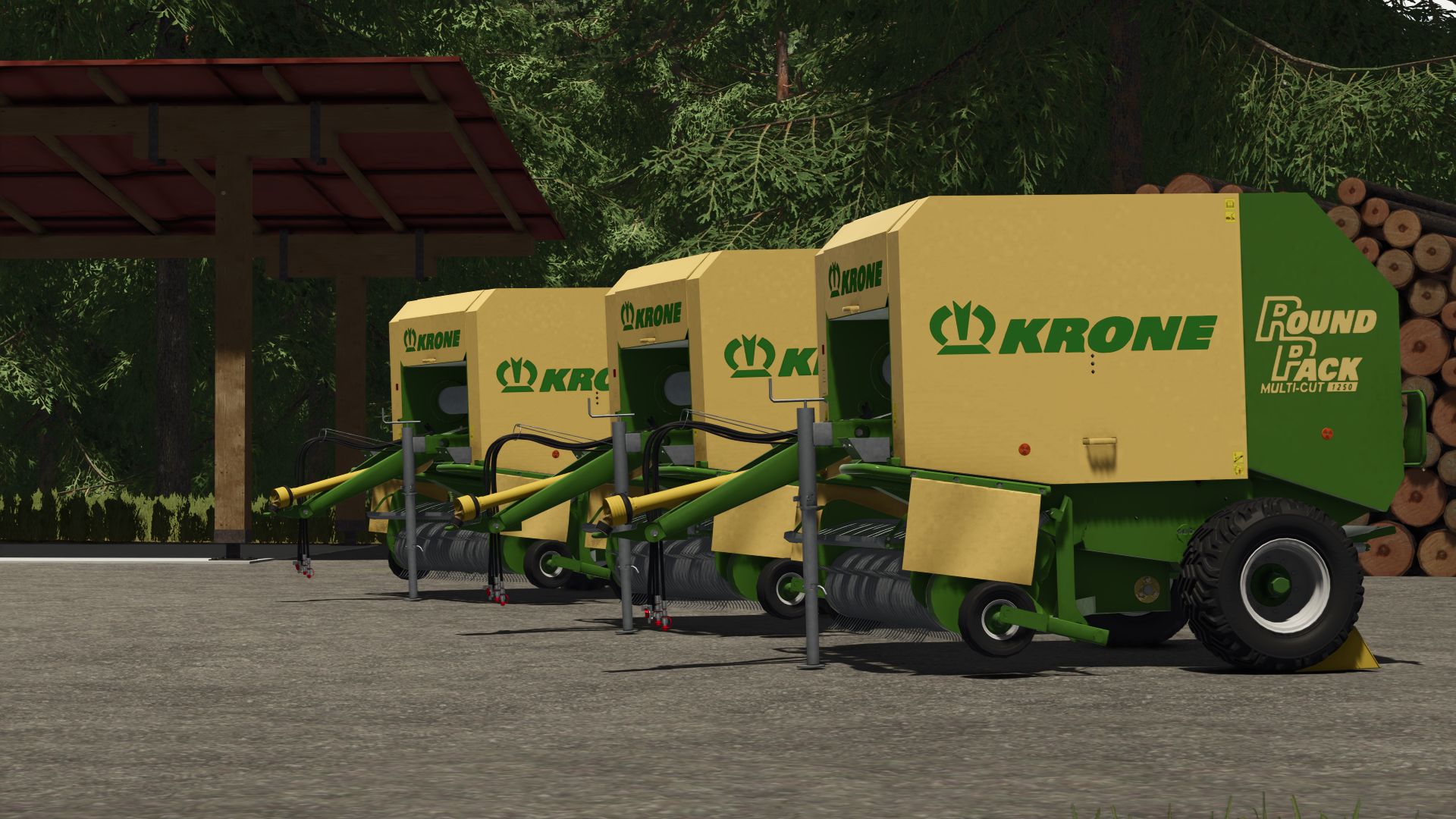 Krone Roundpack 1250 Multi Cut v1.0