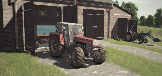 Medium Polish Shed With Garage V1.0