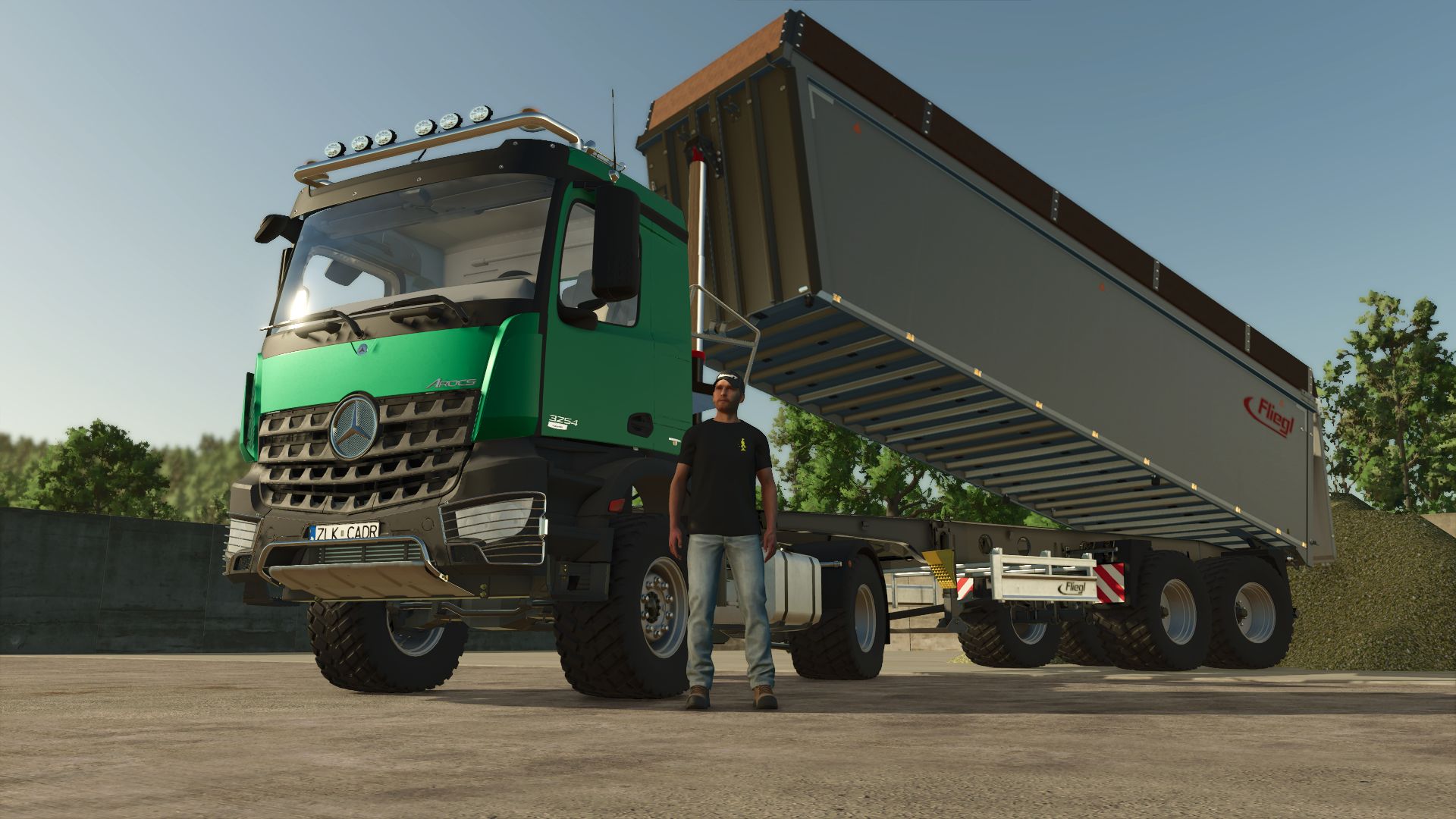 Mercedes-Benz Arocs Agro-Truck v1.0