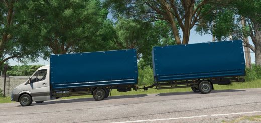 Mercedes-Benz Sprinter trailer V1.0
