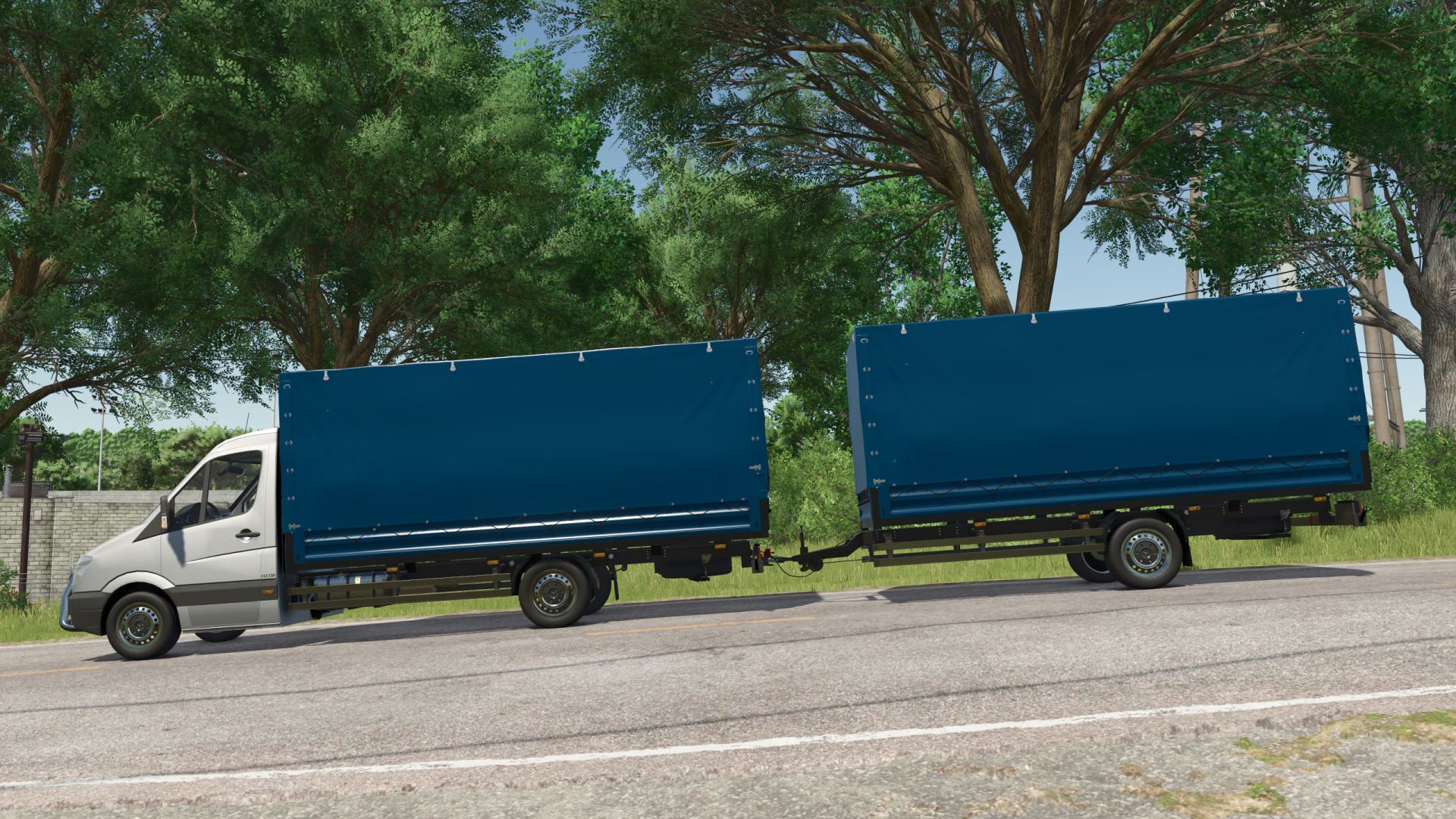 Mercedes-Benz Sprinter trailer V1.0