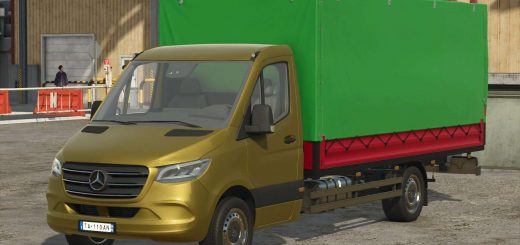 Mercedes Benz Sprinter W910 & Trailer v1.0