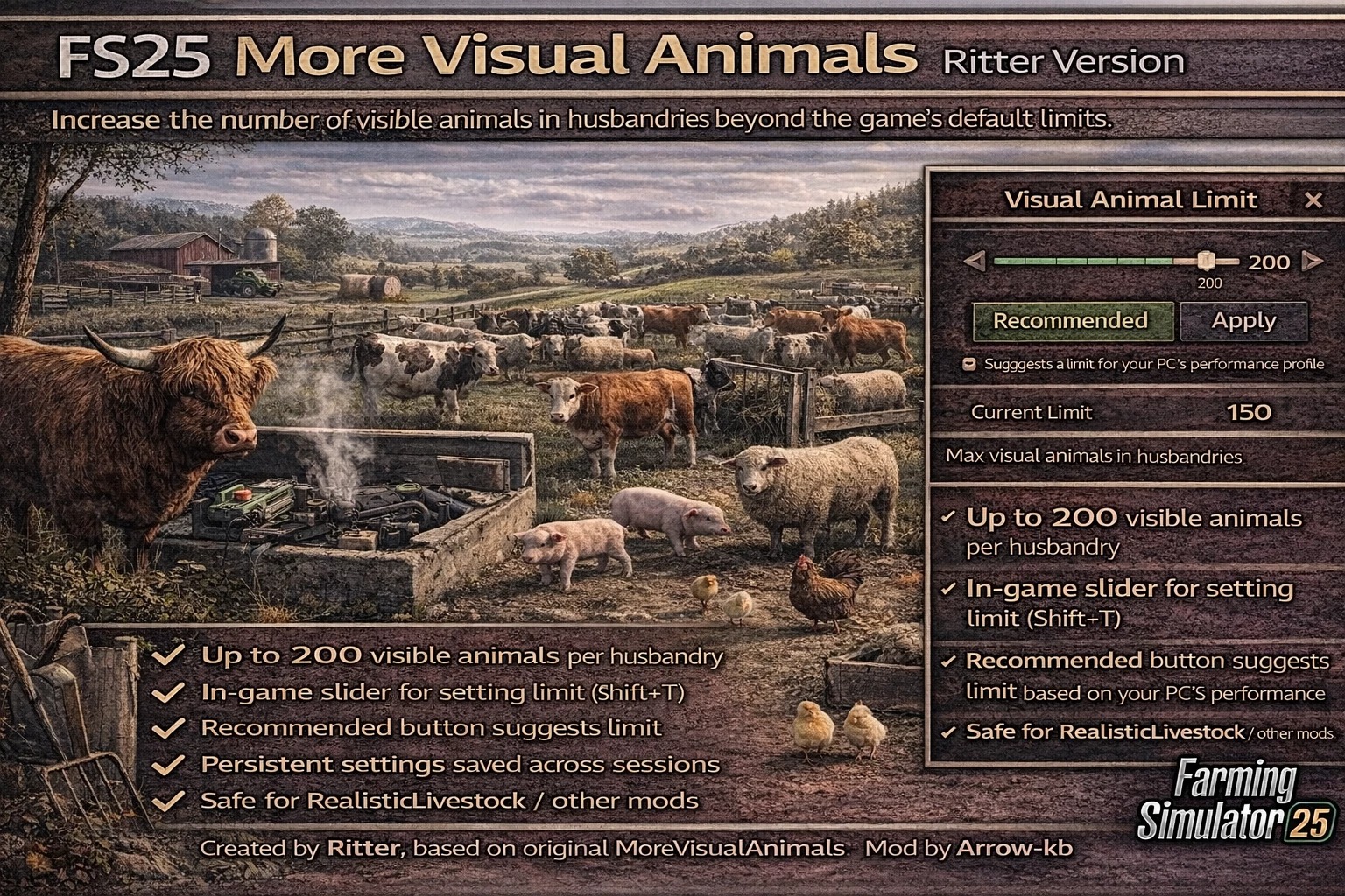 More Visual Animals Ritter version v1.0.1