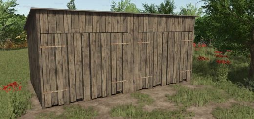 Old wooden garage v1.0