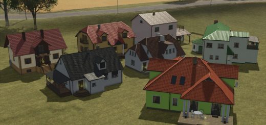 Pack Of Houses From Mlyny v1.0