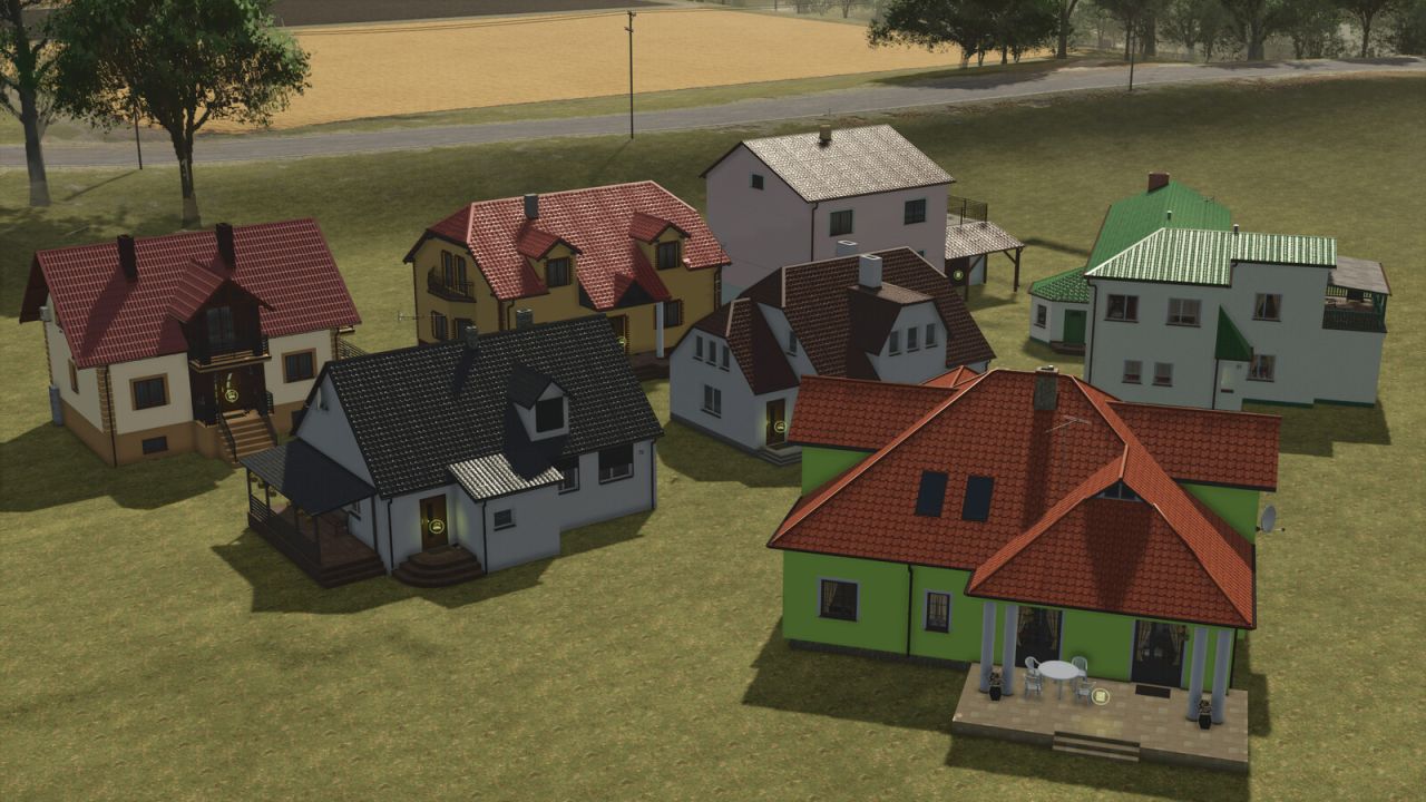 Pack Of Houses From Mlyny v1.0