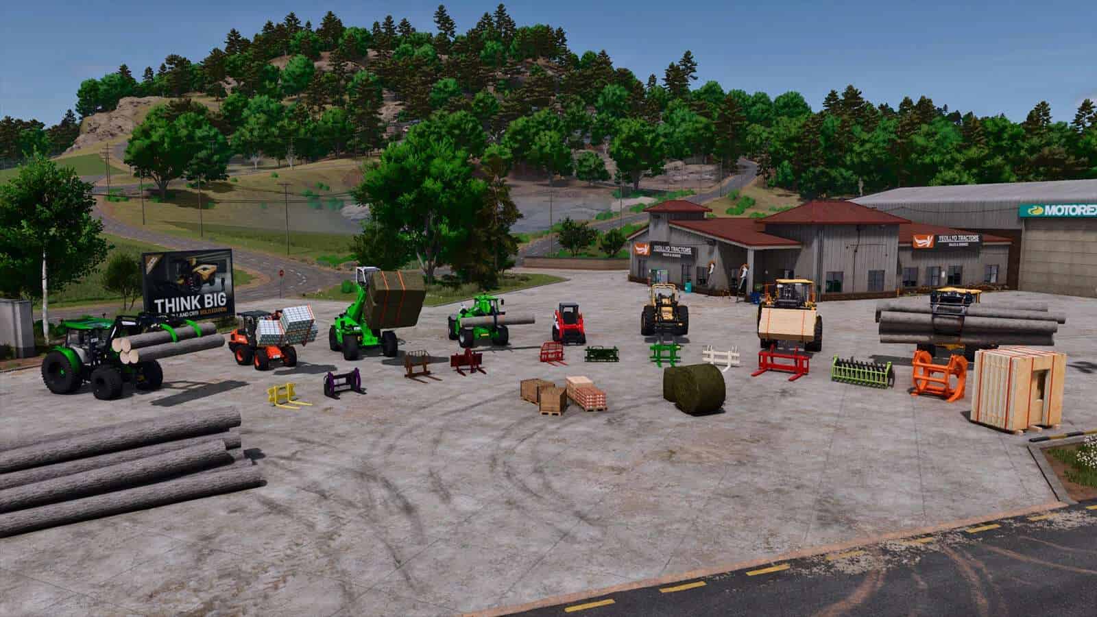 Pallet Fork With Tension Belts v1.0