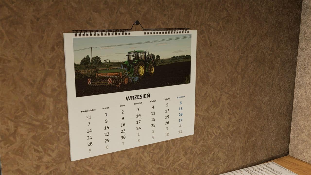 Polish Calendar v1.0