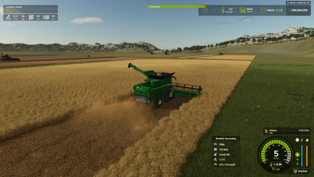 Realistic Harvesting v1.3.2.0