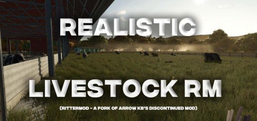Realistic Livestock RM BETA 3 v0.6.1.0