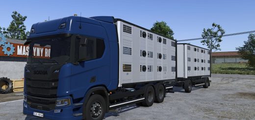 Scania R animal transport v1.0