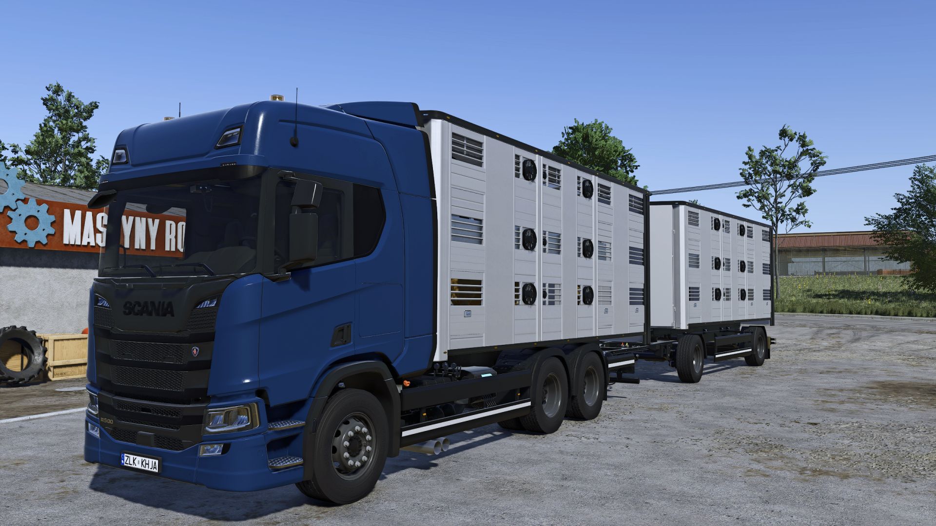 Scania R animal transport v1.0