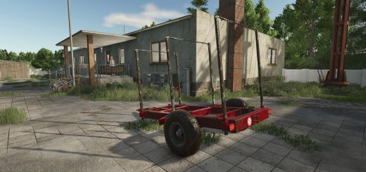 Small log transport trailer v1.0