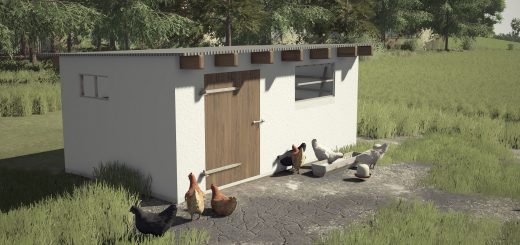 Small Renovated Chicken Coop v1.0