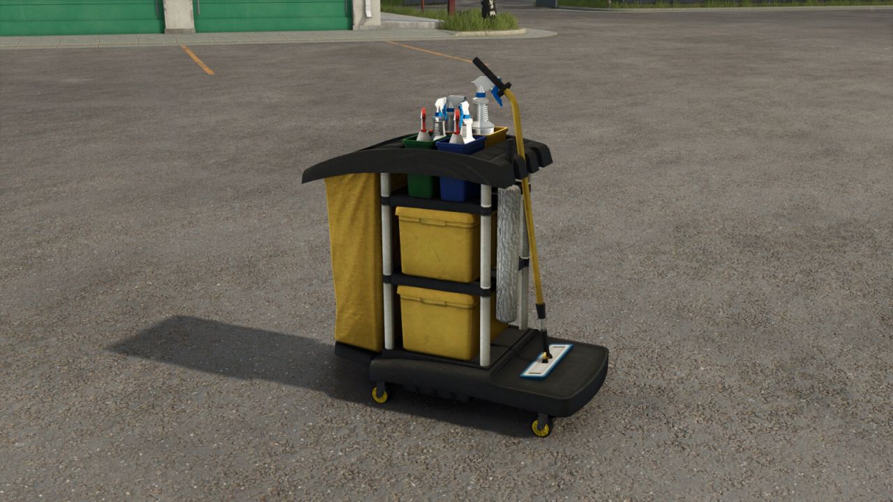 Super Cleaner Cart v1.0
