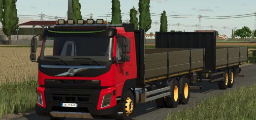 Volvo FMX XXL Truck & Trailer v1.0