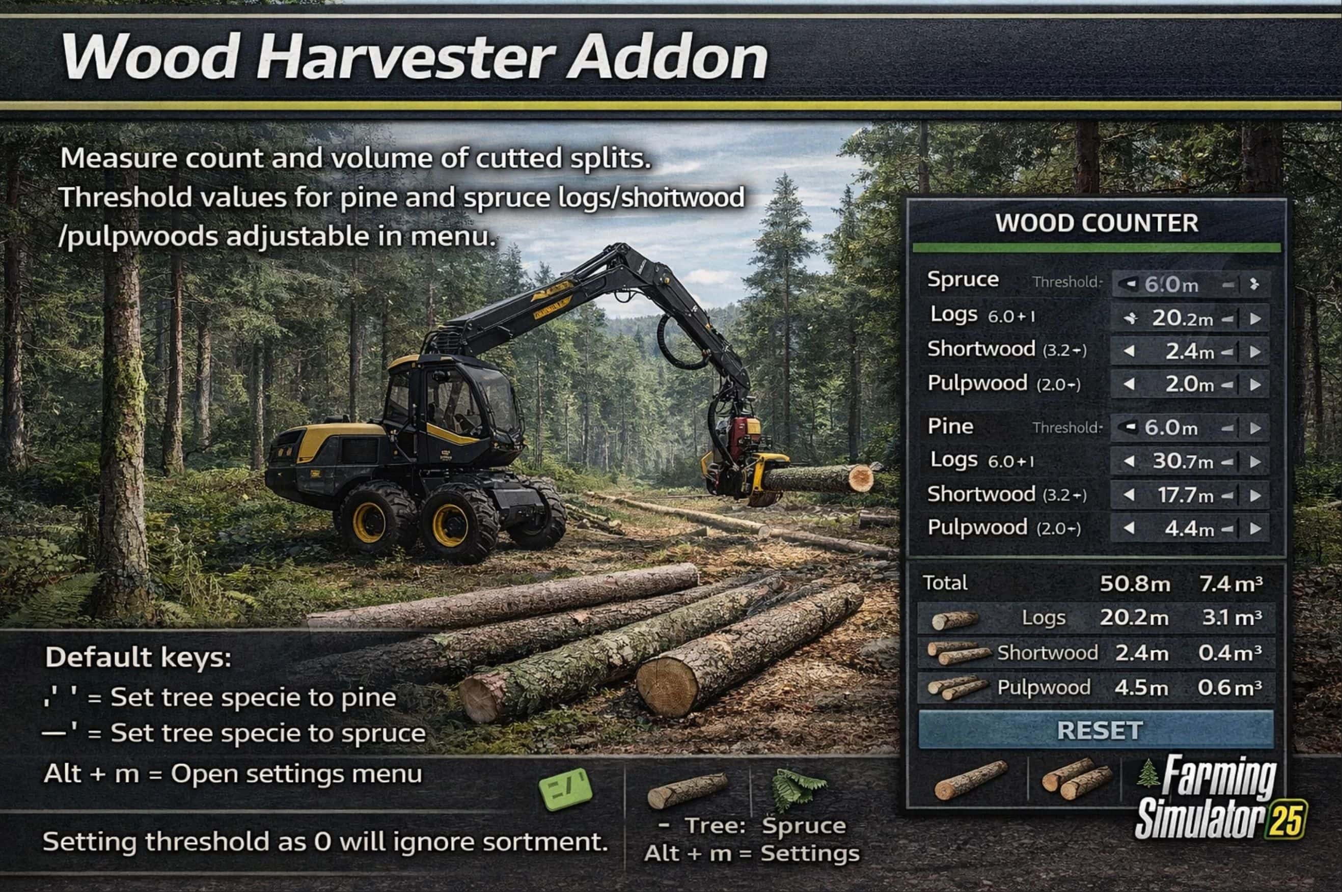 Wood Harvester Measurement V1.0.1