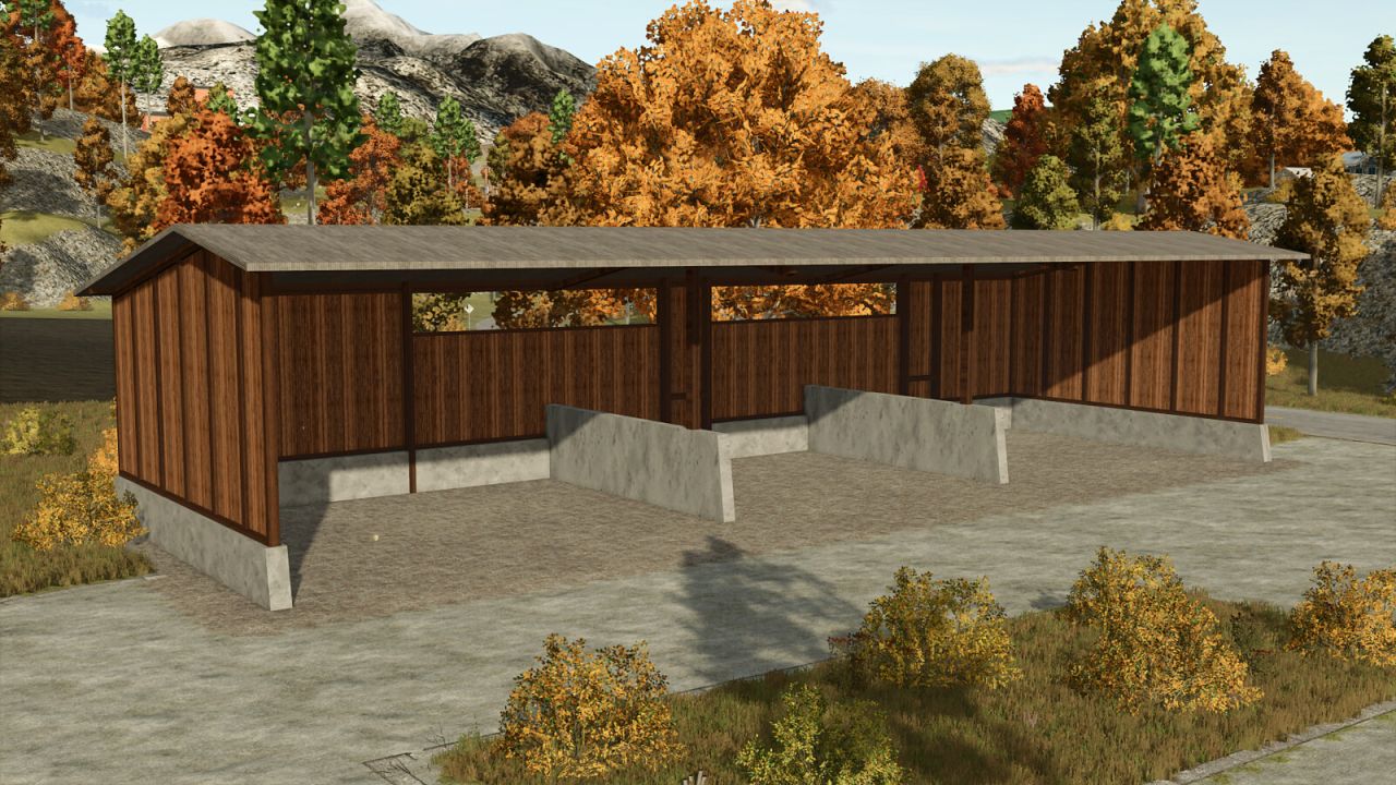 Wooden Sheds Pack v1.0