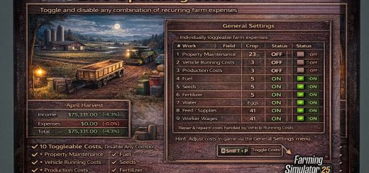 Zero Operating Costs v1.0