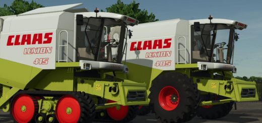 Claas Lexion 400 extension v1.0