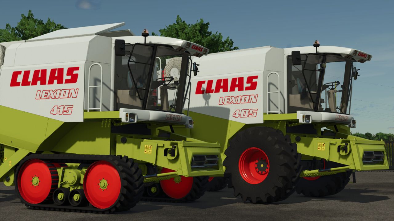 Claas Lexion 400 extension v1.0