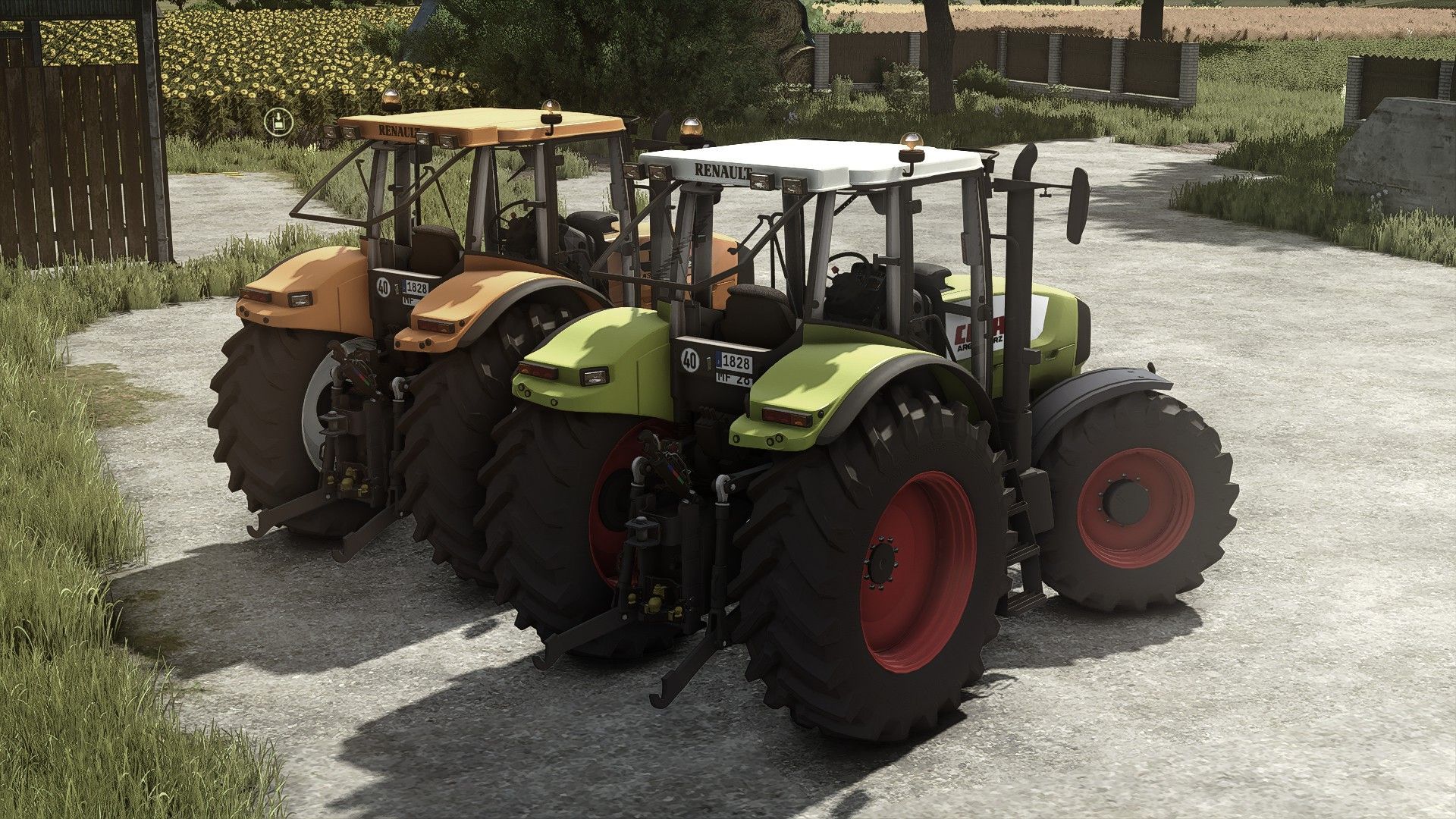 CLAAS / Renault Ares 836 RZ (Rust Edition) v1.0.0.7
