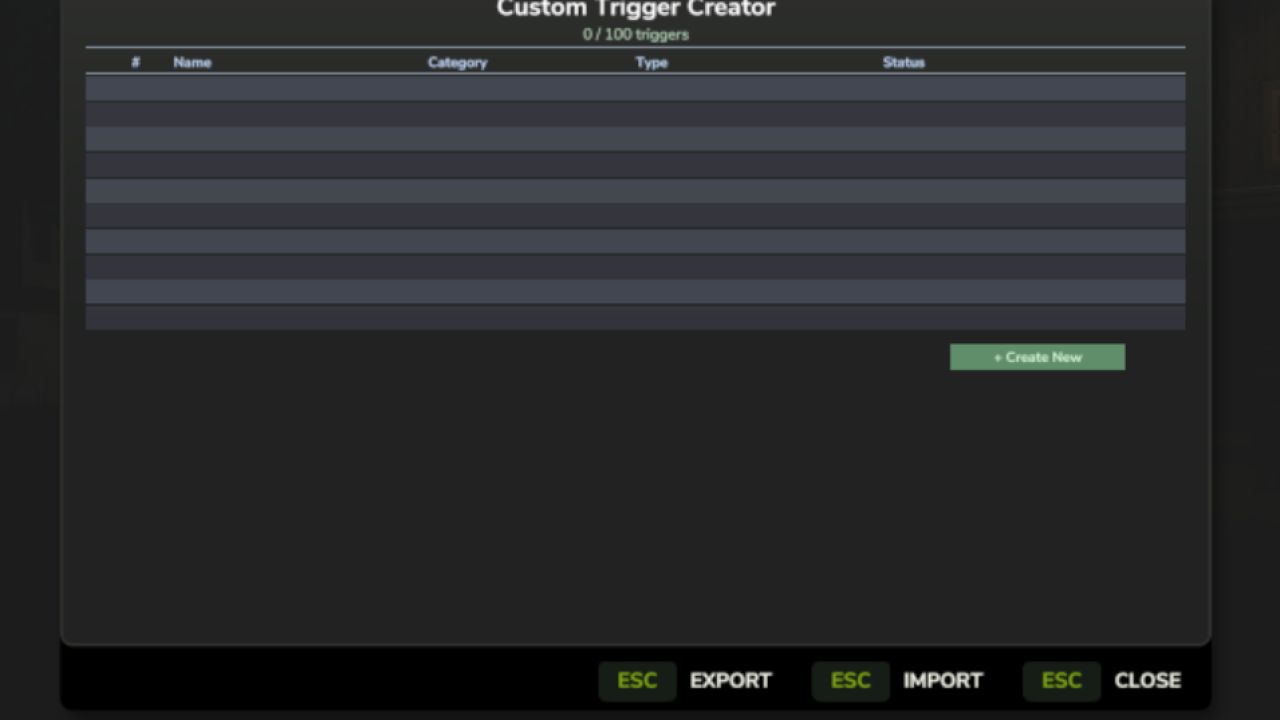 Custom Trigger Creator v1.0